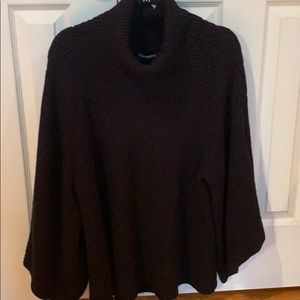 Anthropology Bell Sleeve Turtleneck